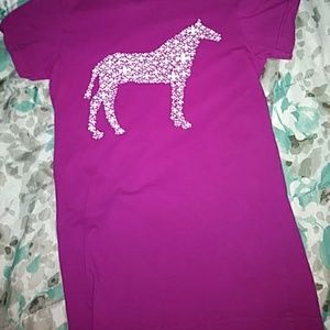 A Pink American Aparrel Shirt